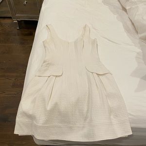 NANETTE LEPORE WHITE A LINE DRESS